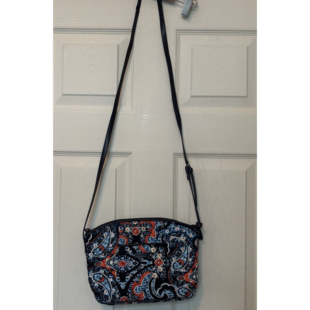 Vera Bradley Smaller Crossbody Handbag Retired Rare Marrakesh Pattern